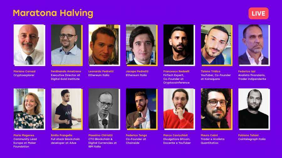Partecipa alla #maratonahalvinglive oggi alle 14.00
