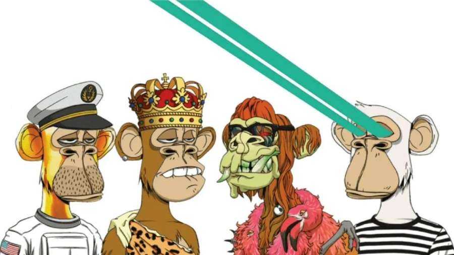 Quattro membri della prima band NFT del metaverso