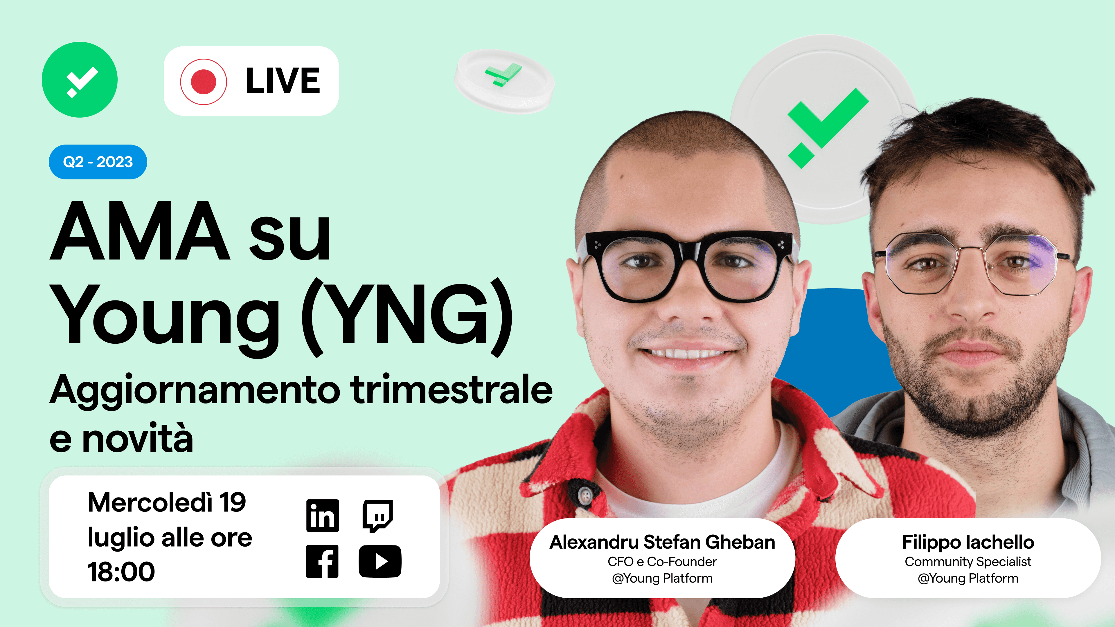 AMA su Young (YNG): aggiornamento trimestrale (Q2 2023)