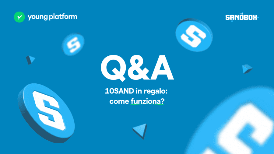 10 SAND in regalo: come funziona