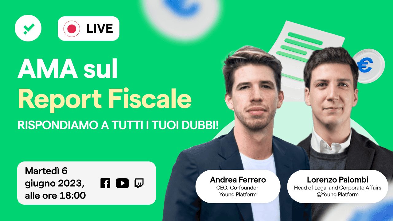 AMA sul Report Fiscale: la live per rispondere ai tuoi dubbi