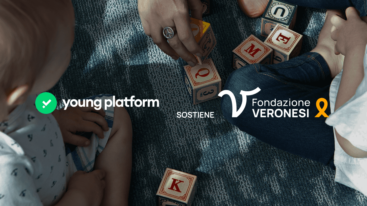 Young Platform al fianco di Fondazione Umberto Veronesi ETS per la ricerca sui tumori pediatrici