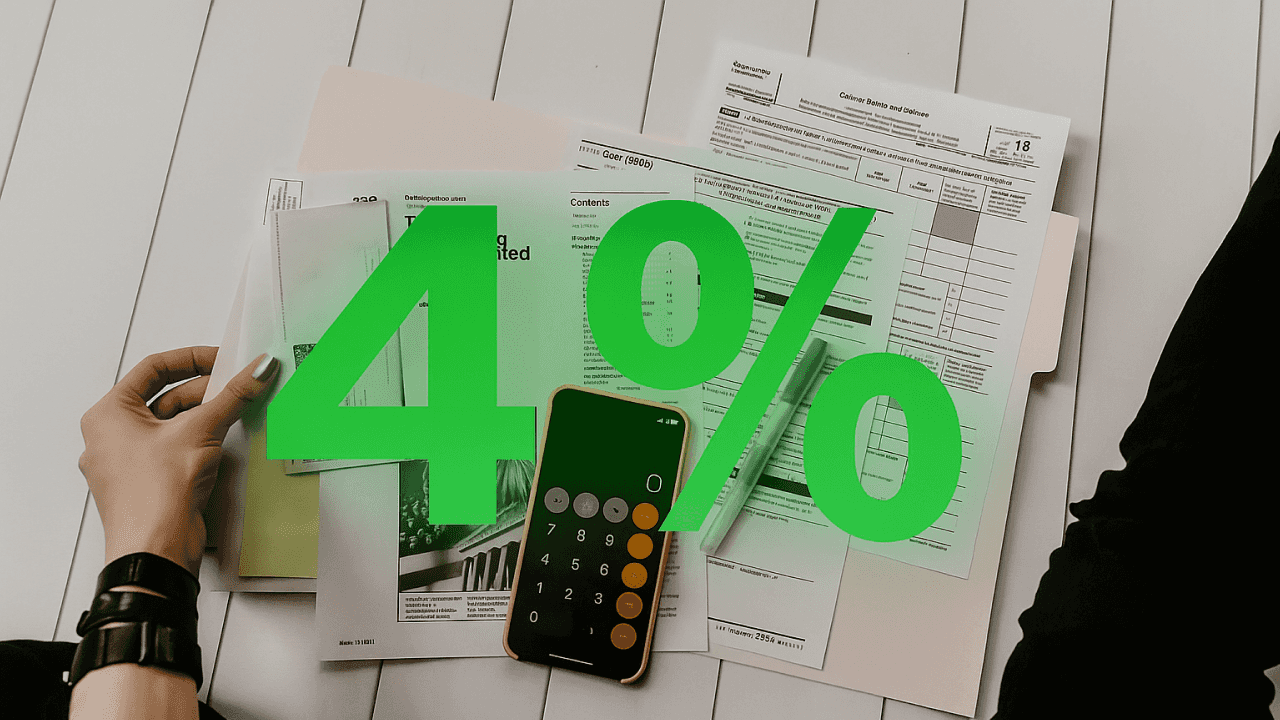 Pensione anticipata: cos’è la regola del 4%?