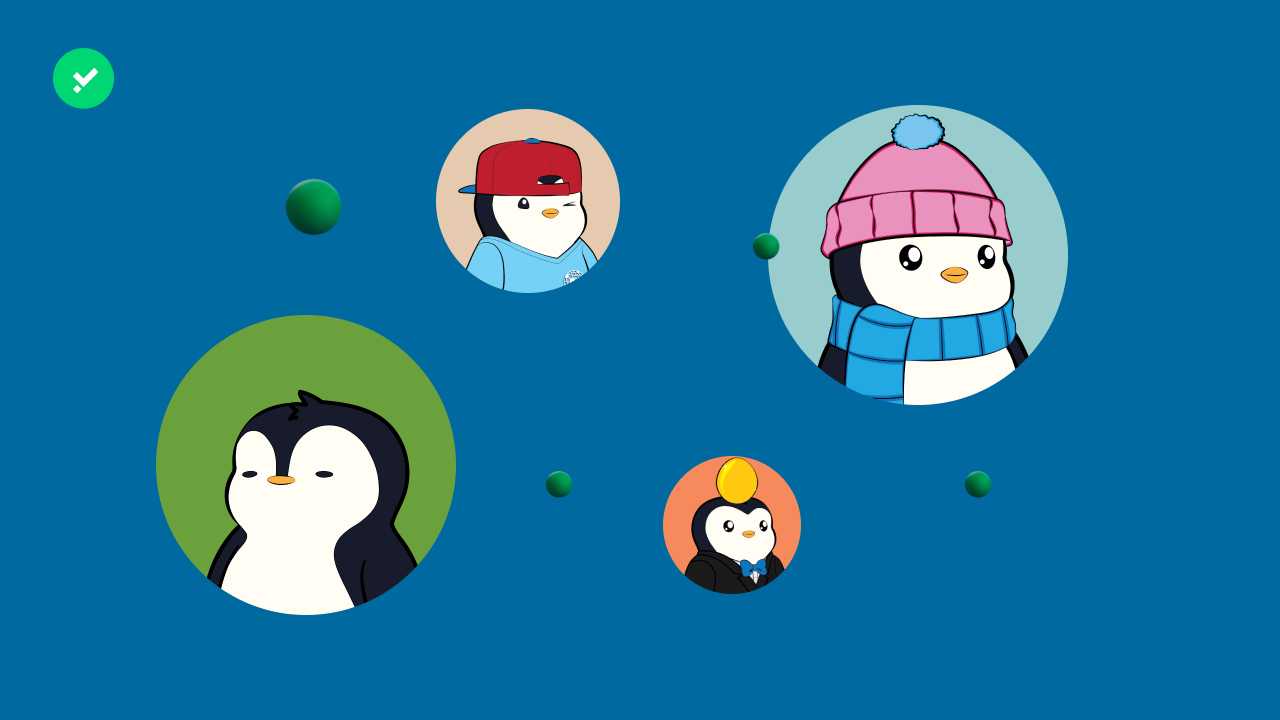 Immagini Pudgy Penguins NFT